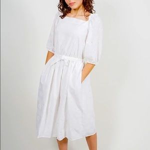 Saint Geraldine Smiley face cotton dress !